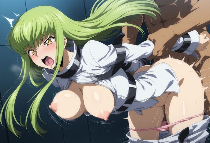 C.C.の抜けるエッチなセックス画像！【コードギアス】