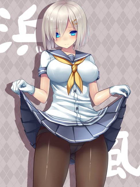 【艦隊これくしょん】浜風の壁紙(PC・スマホ)にできそうな高画質なエロ画像