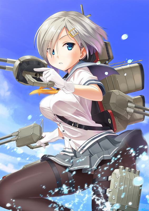 【艦隊これくしょん】浜風の壁紙(PC・スマホ)にできそうな高画質なエロ画像