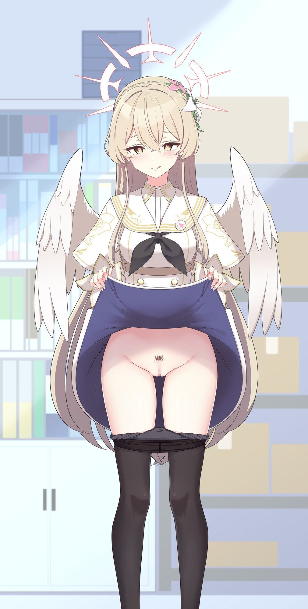 桐藤ナギサの抜けるエッチなセックス画像！【ブルーアーカイブ】
