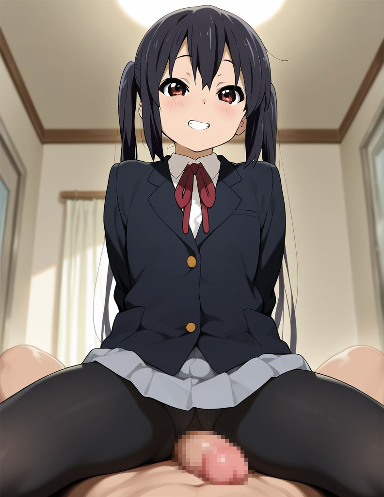 あずにゃんのおっぱいを好き放題ヤリ放題な二次エロ画像【けいおん!】