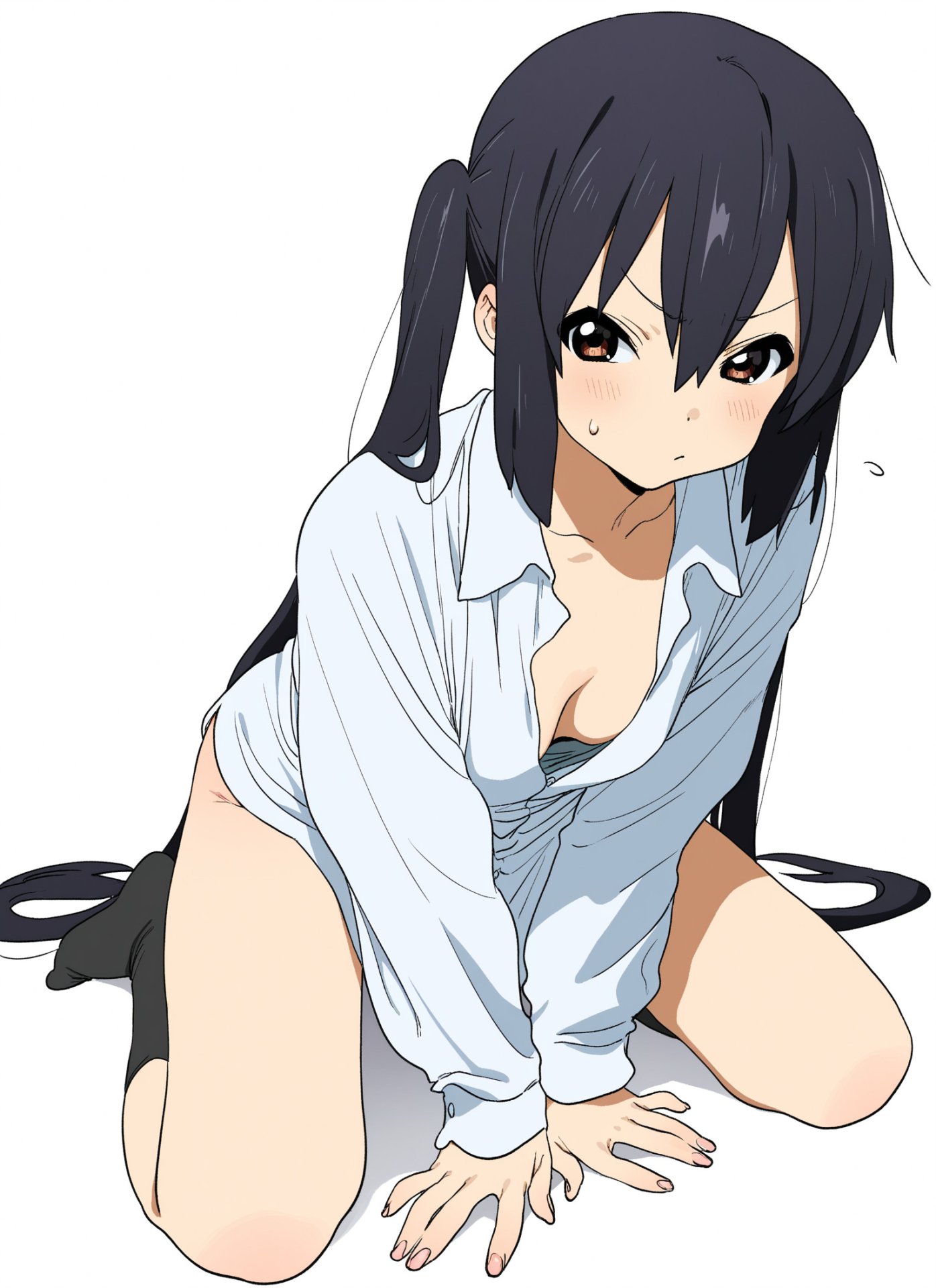快楽に堕ちそうになってるアヘ顔のあずにゃん抜けるエロ画像!【けいおん!】