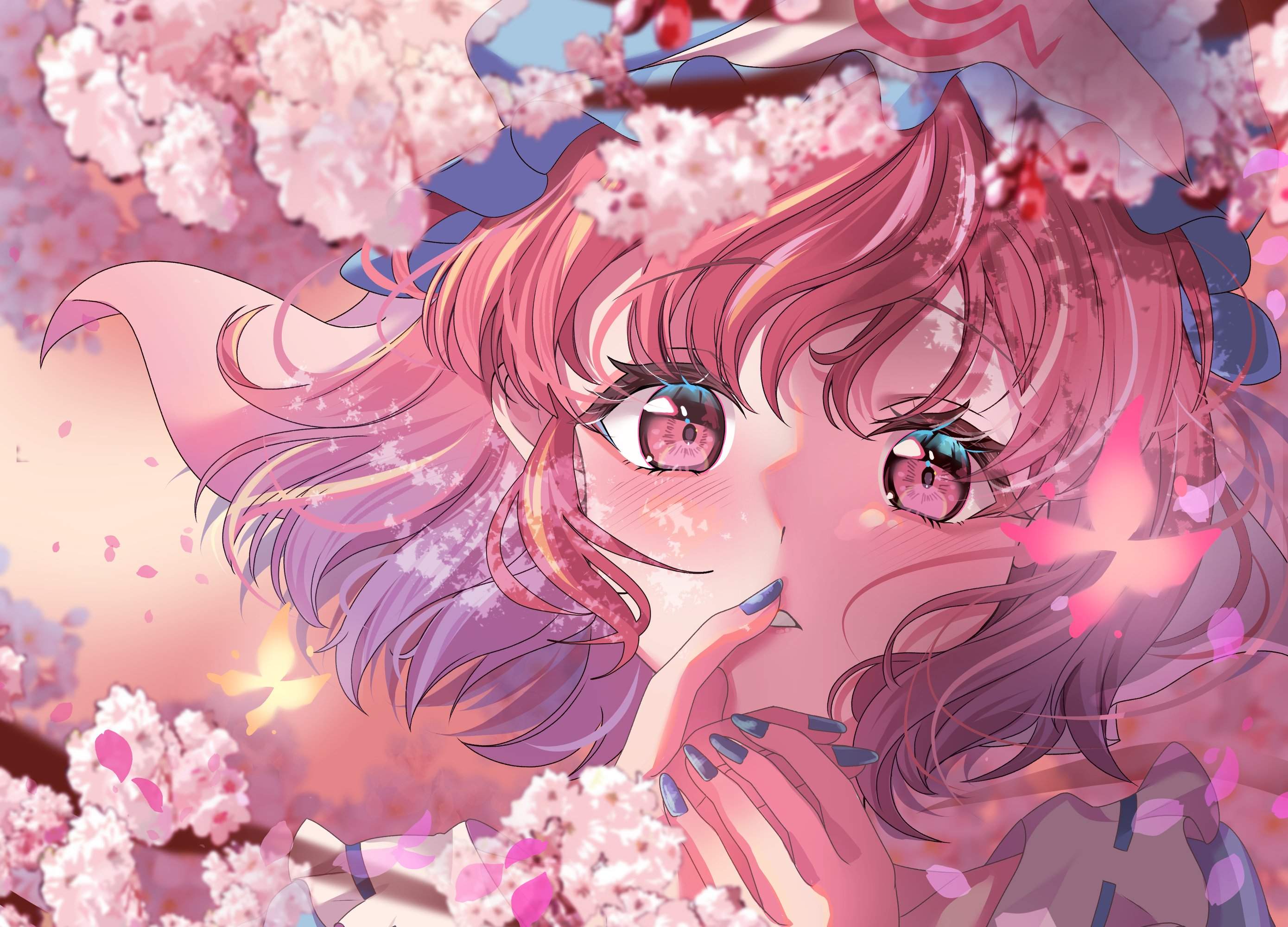 【東方Project】西行寺幽々子の激しいエロでハメハメな二次エロ画像まとめ