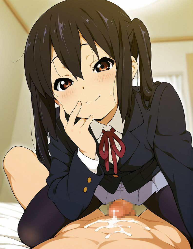 快楽に堕ちそうになってるアヘ顔のあずにゃん抜けるエロ画像!【けいおん!】
