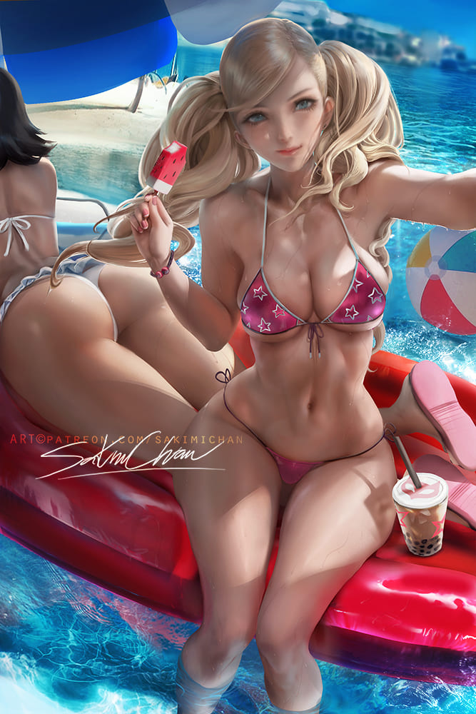 【ペルソナ】こんな超絶エッロエロな高巻杏の抜ける二次エロ画像があったのか？！