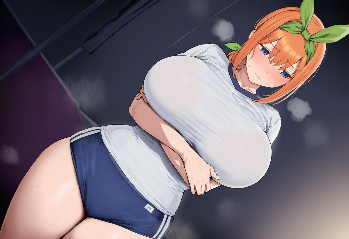 【五等分の花嫁】四葉の可愛いＨな二次エロ画像
