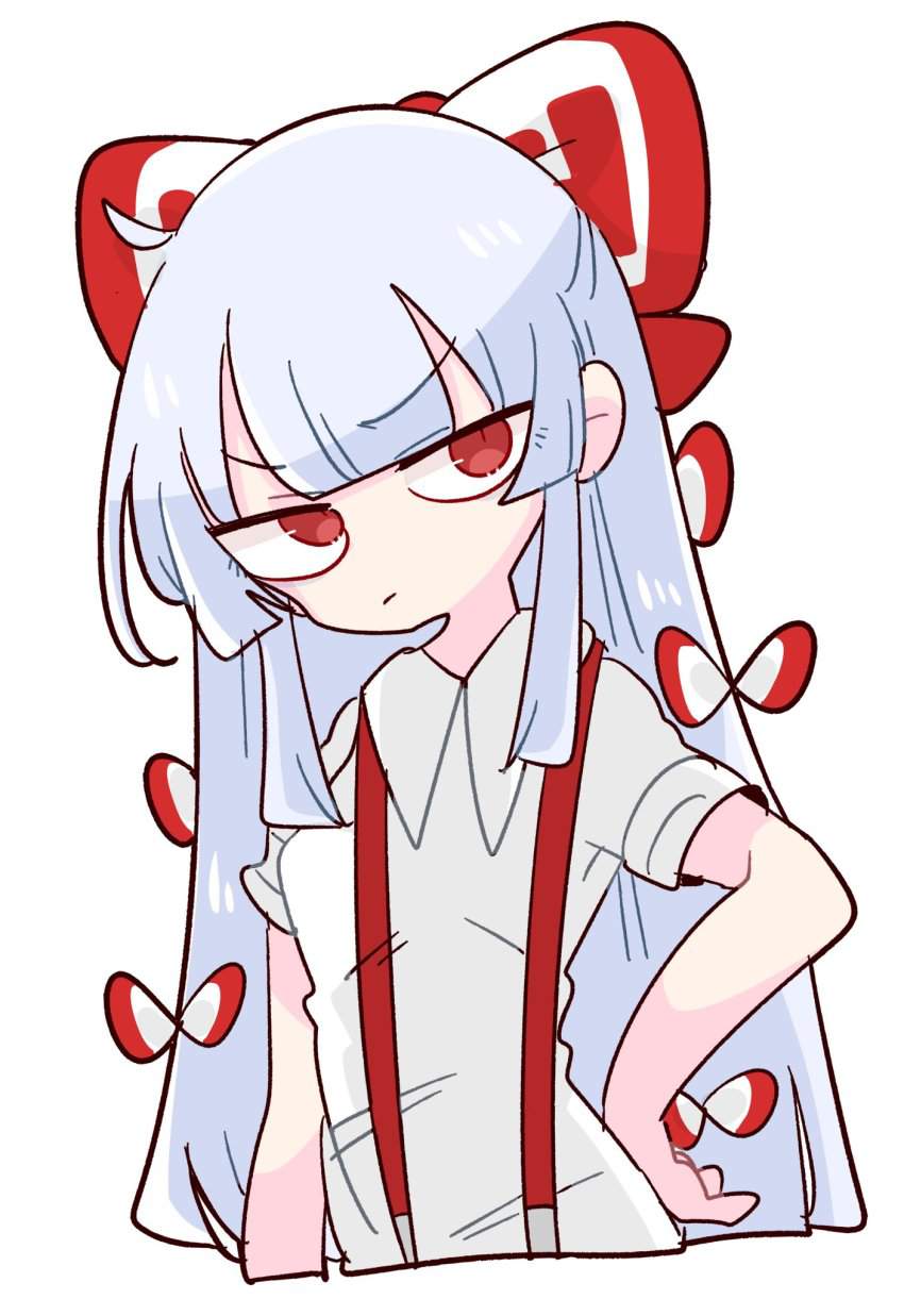 【エロ画像】東方Project 藤原妹紅と漫画みたいなＨがしたくなる抜きヌキ二次エロ画像