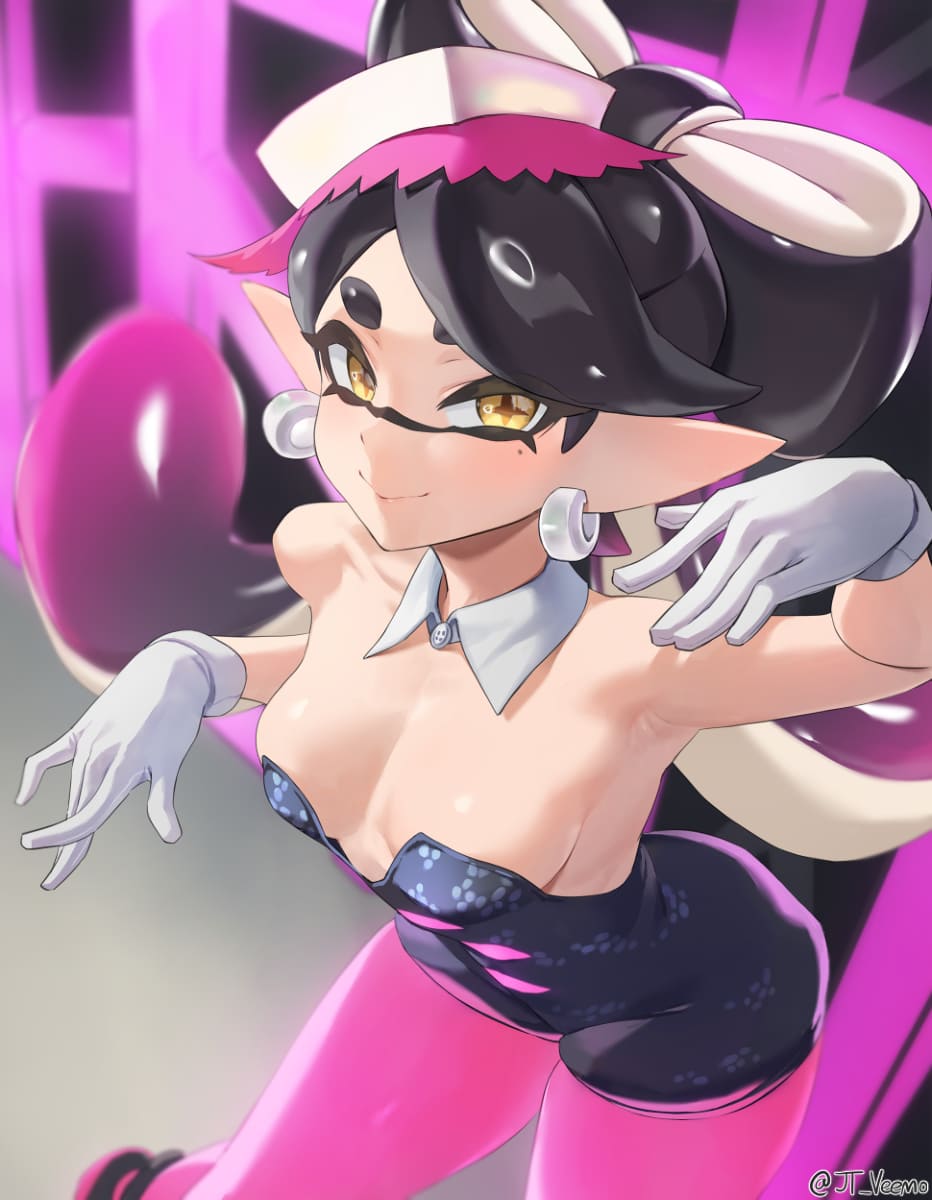 快楽に堕ちそうになってるアヘ顔のアオリ抜けるエロ画像！【スプラトゥーン】