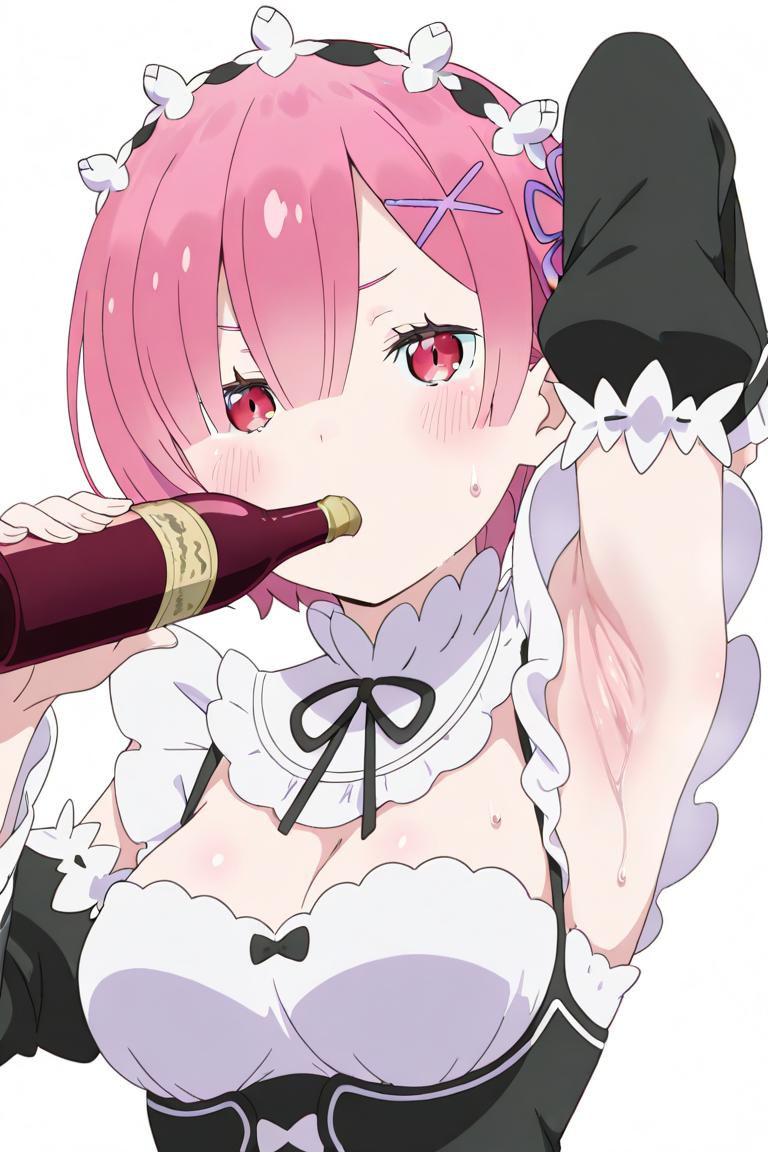 【エロ画像】可愛いラムの画像を集めてみたが、エロすぎだろ・・・(Re ゼロから始める異世界生活)