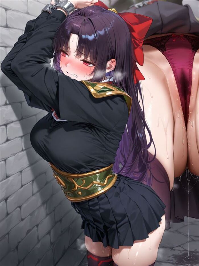 紫黒のオナニー姿を想像するだけでめっちゃ抜けるエロ画像【魔都精兵のスレイブ】