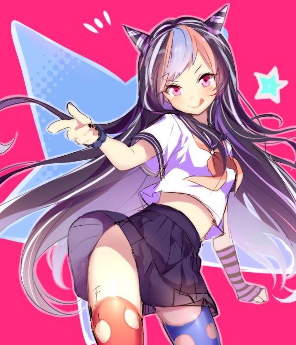 快楽に堕ちそうになってるアヘ顔の澪田唯吹抜けるエロ画像！【ダンガンロンパ】