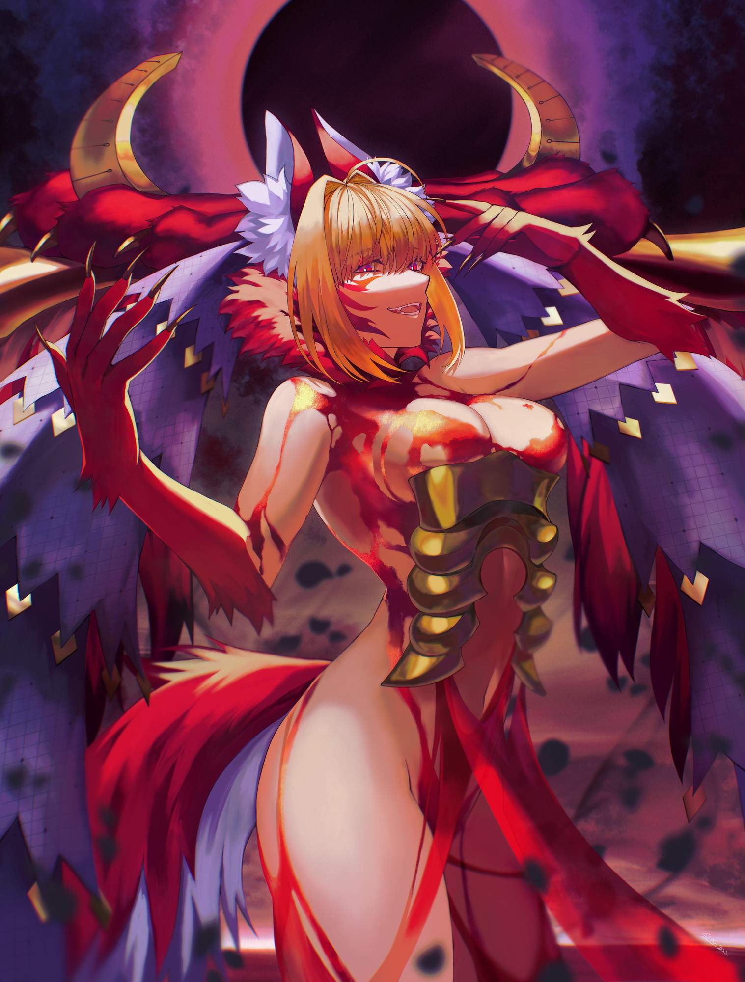 【Fate Grand Orderエロ画像】ネロ・クラウディウスのアヘ顔を見たい人向けの秘密部屋がこちらです！