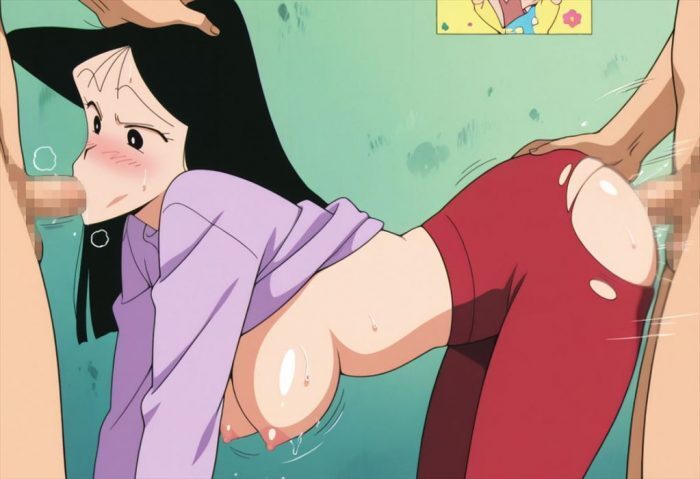 【クレヨンしんちゃん】まつざか先生のえっちでかわいい二次エロ画像