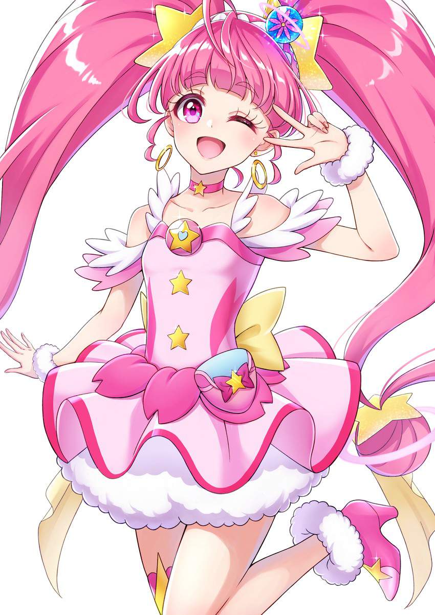 キュアスターのオナニー姿を想像するだけでめっちゃ抜けるエロ画像【プリキュア】