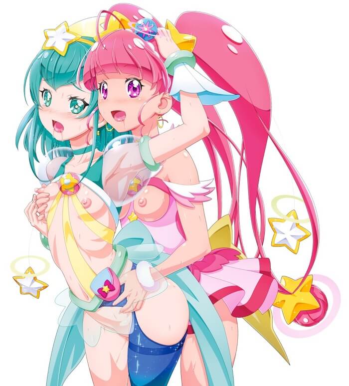 キュアスターのオナニー姿を想像するだけでめっちゃ抜けるエロ画像【プリキュア】