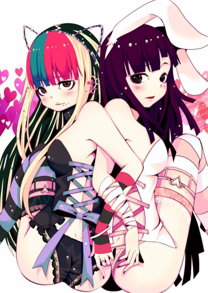 快楽に堕ちそうになってるアヘ顔の澪田唯吹抜けるエロ画像！【ダンガンロンパ】