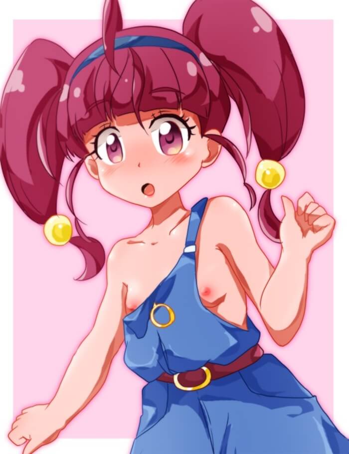 【エロ画像】プリキュアのエロコスプレの参考にしたくなるキュアスターのキャラクター画像