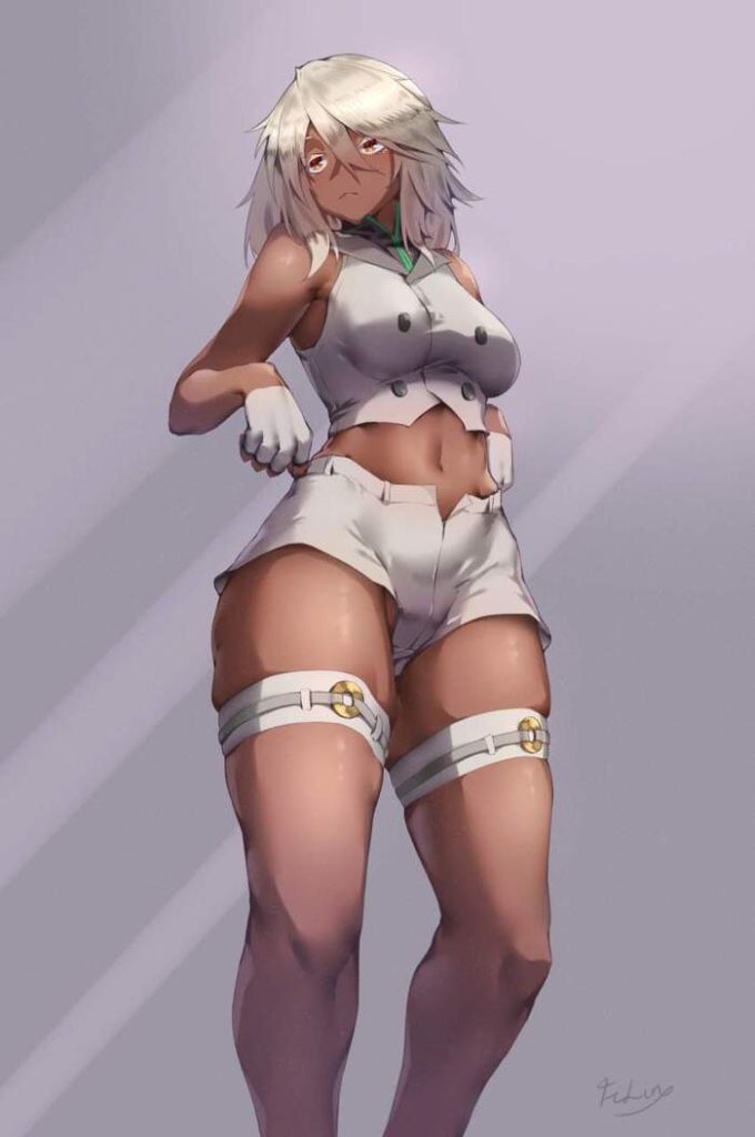 快楽に堕ちそうになってるアヘ顔のラムレザル=ヴァレンタイン抜けるエロ画像!【ギルティギア】