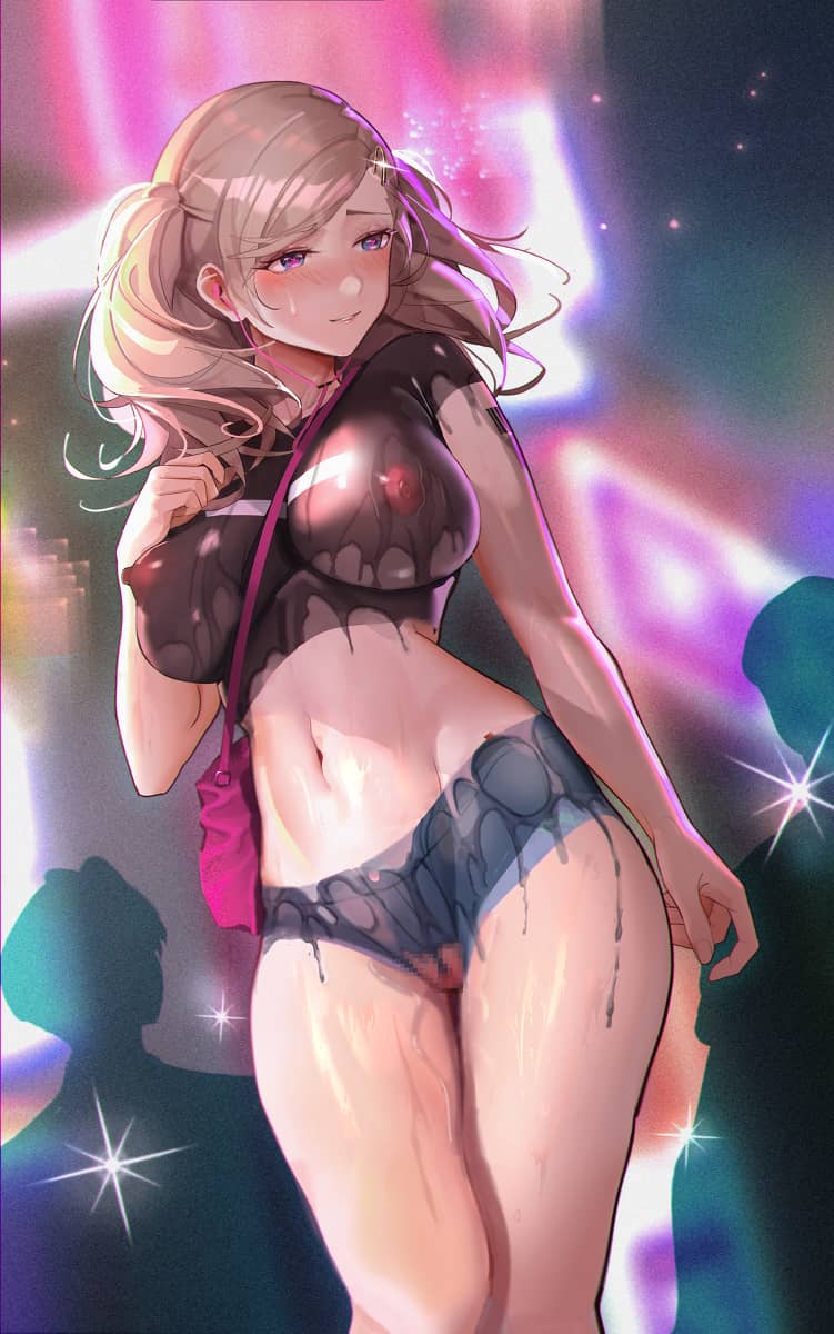 【ペルソナ】声優さんのエロボイスに合わせて鑑賞したい高巻杏の抜けるエロ画像