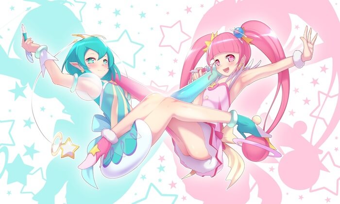 【エロ画像】プリキュアのエロコスプレの参考にしたくなるキュアスターのキャラクター画像