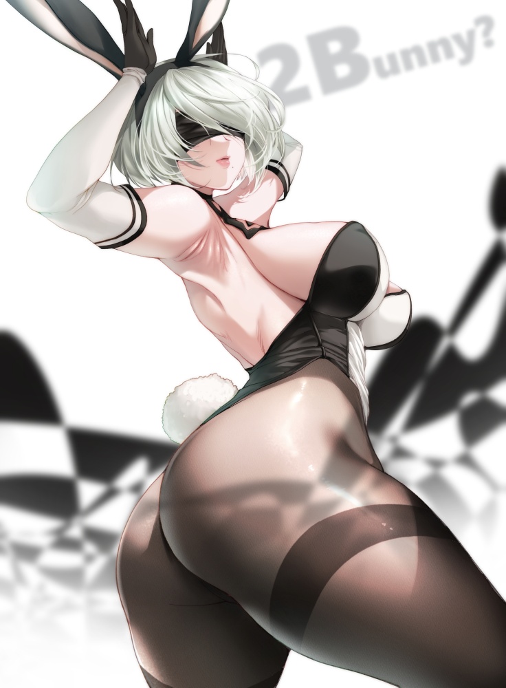 【エロ画像】NieR Automataのエロコスプレの参考にしたくなる2Bのキャラクター画像