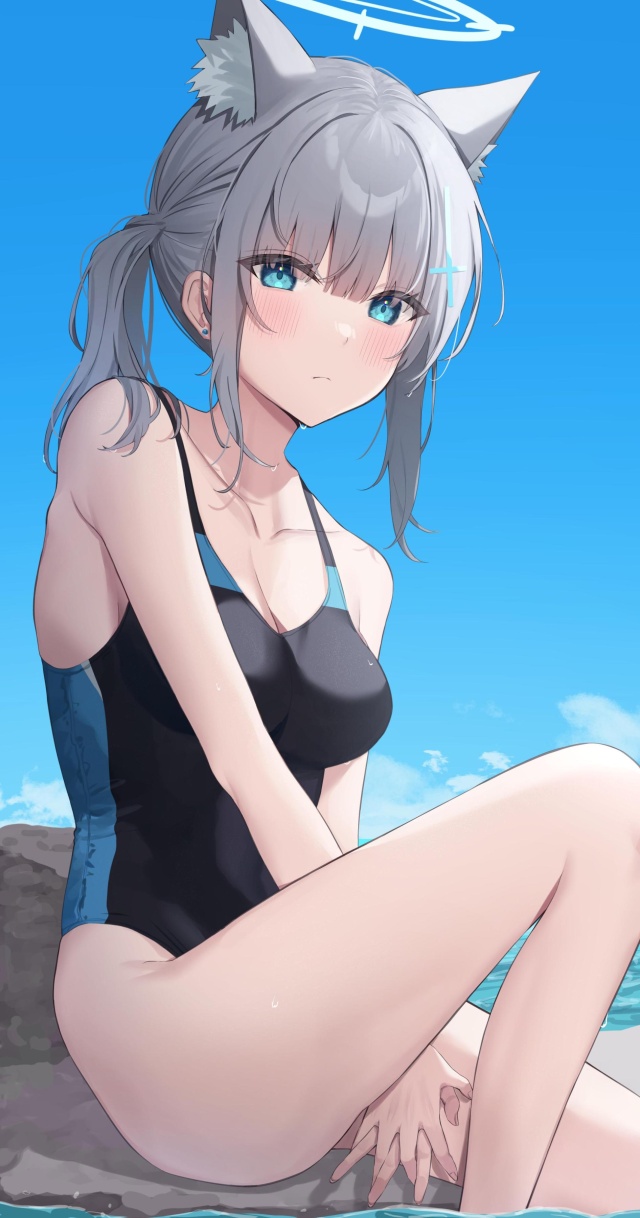 【ブルーアーカイブ】砂狼シロコのエッチでがっつり抜けるエロ画像
