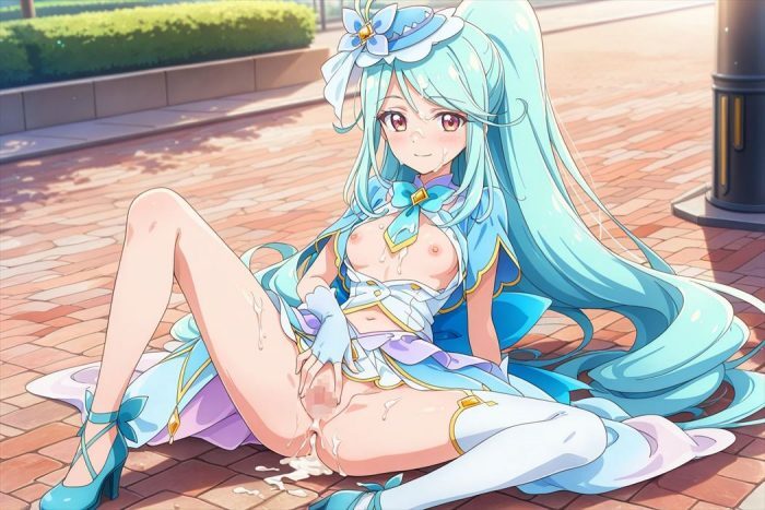 【エロ画像】プリキュアのエロコスプレの参考にしたくなるキュアエクレールのキャラクター画像