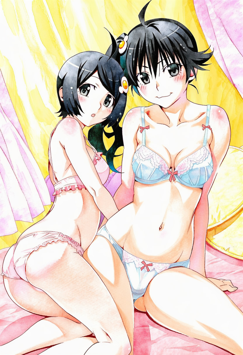 【物語シリーズ】ファイヤーシスターズのエッチでがっつり抜けるエロ画像