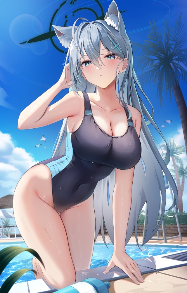 【ブルーアーカイブ】砂狼シロコのエッチでがっつり抜けるエロ画像