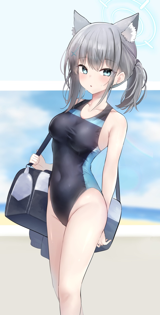 【ブルーアーカイブ】砂狼シロコのエッチでがっつり抜けるエロ画像
