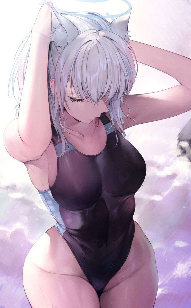 【ブルーアーカイブ】砂狼シロコのエッチでがっつり抜けるエロ画像