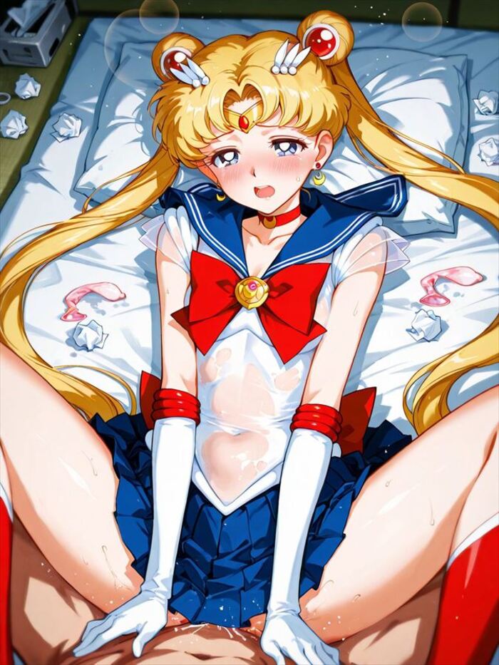 月野うさぎのオナニー姿を想像するだけでめっちゃ抜けるエロ画像【美少女戦士セーラームーン】