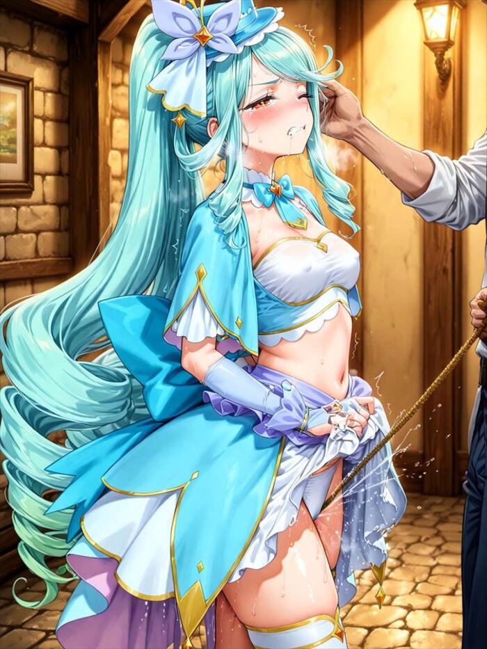 【エロ画像】プリキュアのエロコスプレの参考にしたくなるキュアエクレールのキャラクター画像