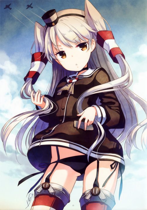 【艦隊これくしょん】声優さんのエロボイスに合わせて鑑賞したい天津風の抜けるエロ画像