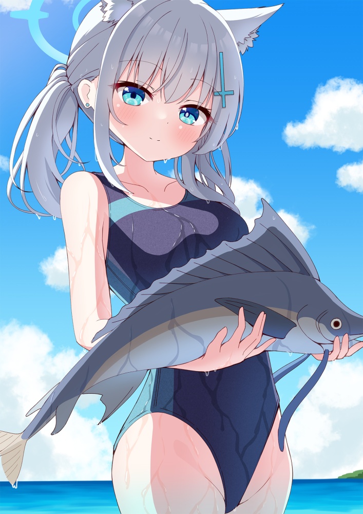 【ブルーアーカイブ】砂狼シロコのエッチでがっつり抜けるエロ画像