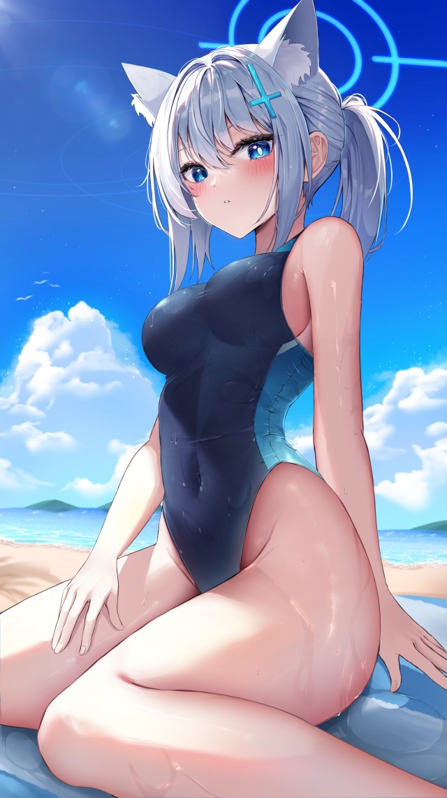 【ブルーアーカイブ】砂狼シロコのエッチでがっつり抜けるエロ画像