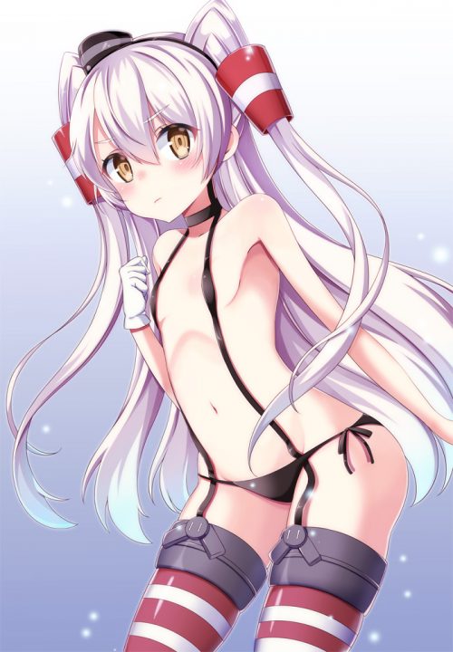 【艦隊これくしょん】声優さんのエロボイスに合わせて鑑賞したい天津風の抜けるエロ画像