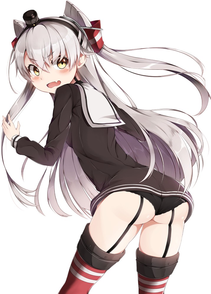 【艦隊これくしょん】声優さんのエロボイスに合わせて鑑賞したい天津風の抜けるエロ画像
