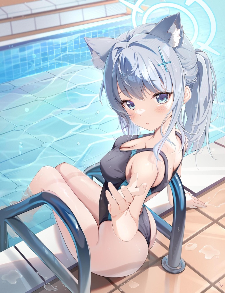 【ブルーアーカイブ】砂狼シロコのエッチでがっつり抜けるエロ画像