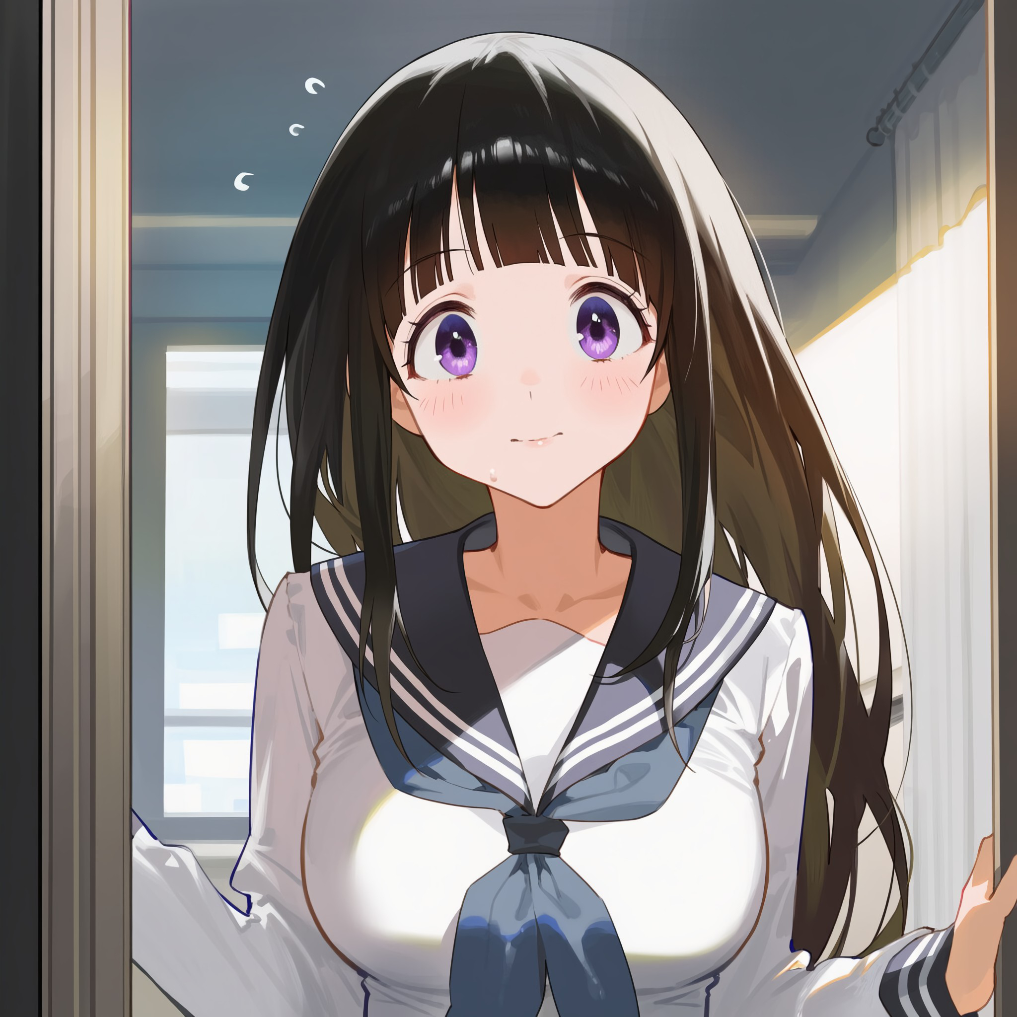 【氷菓】千反田えるの壁紙(PC・スマホ)にできそうな高画質なエロ画像