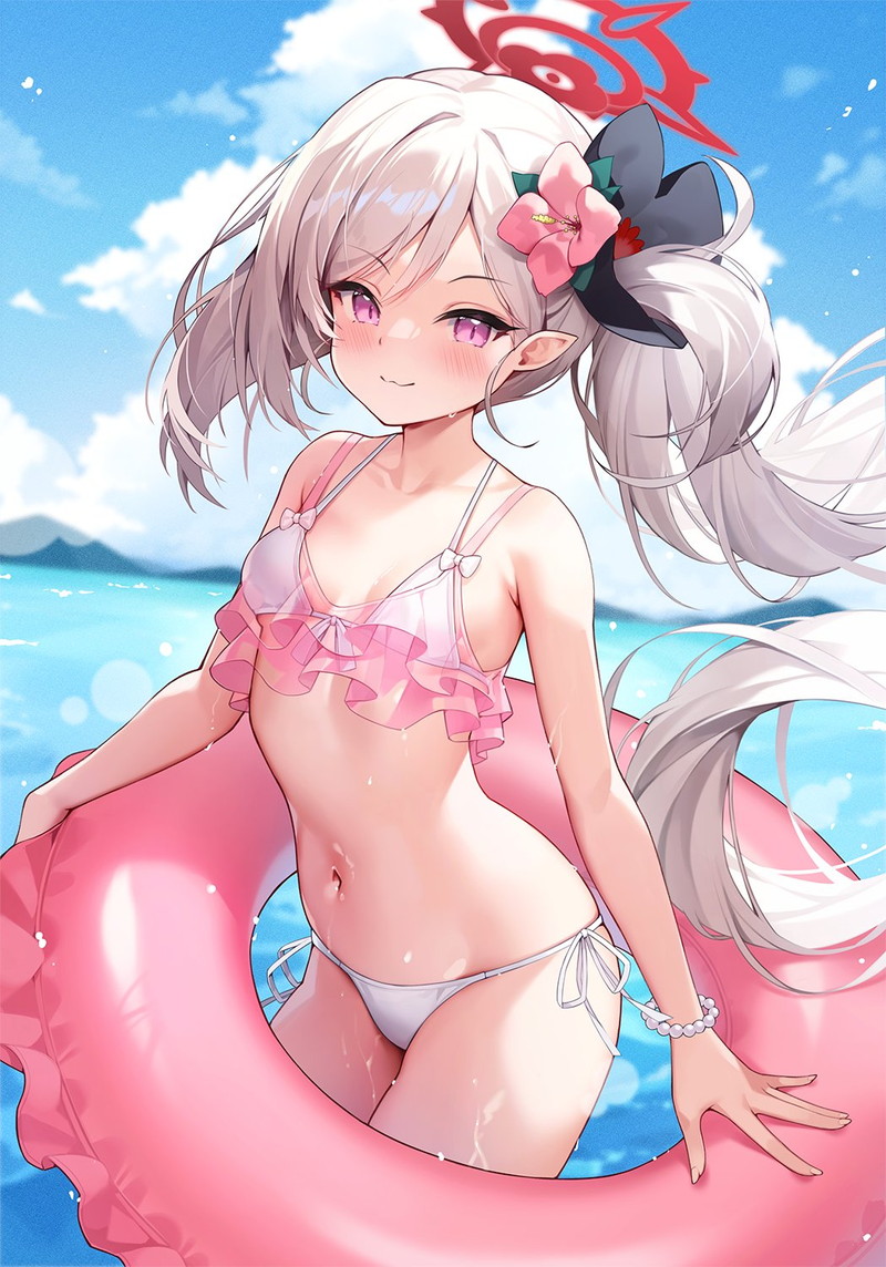 【ブルーアーカイブ】浅黄ムツキの無料(フリー)の二次エロ画像集