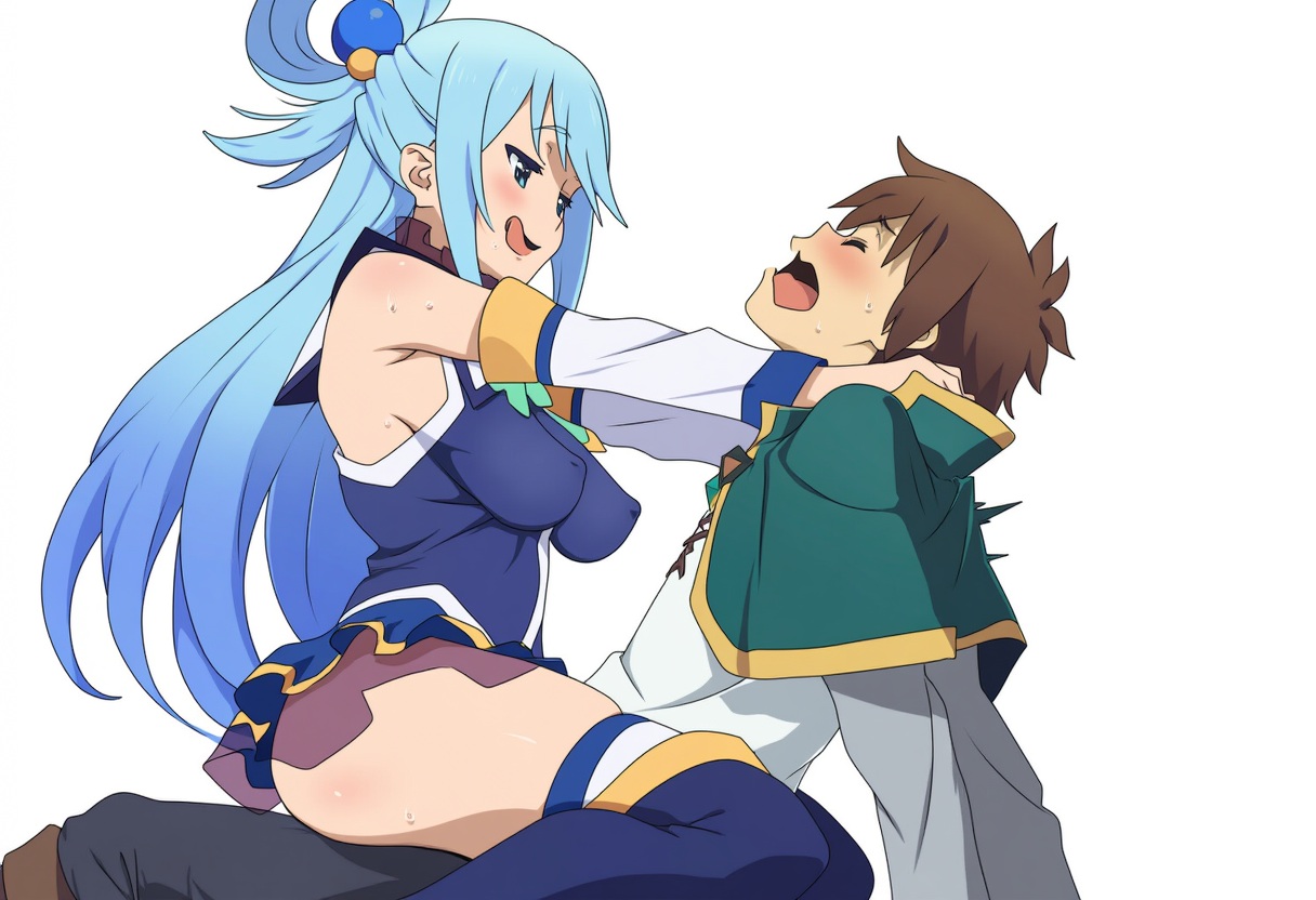 アクアの抜けるエッチなセックス画像!【この素晴らしい世界に祝福を!】