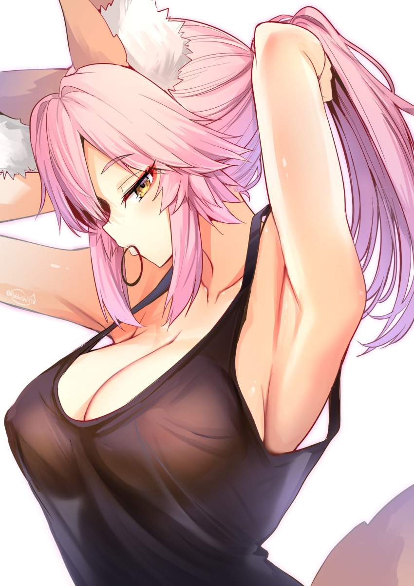 【エロ画像】可愛い玉藻の前の画像を集めてみたが、エロすぎだろ・・・(Fate Grand Order)