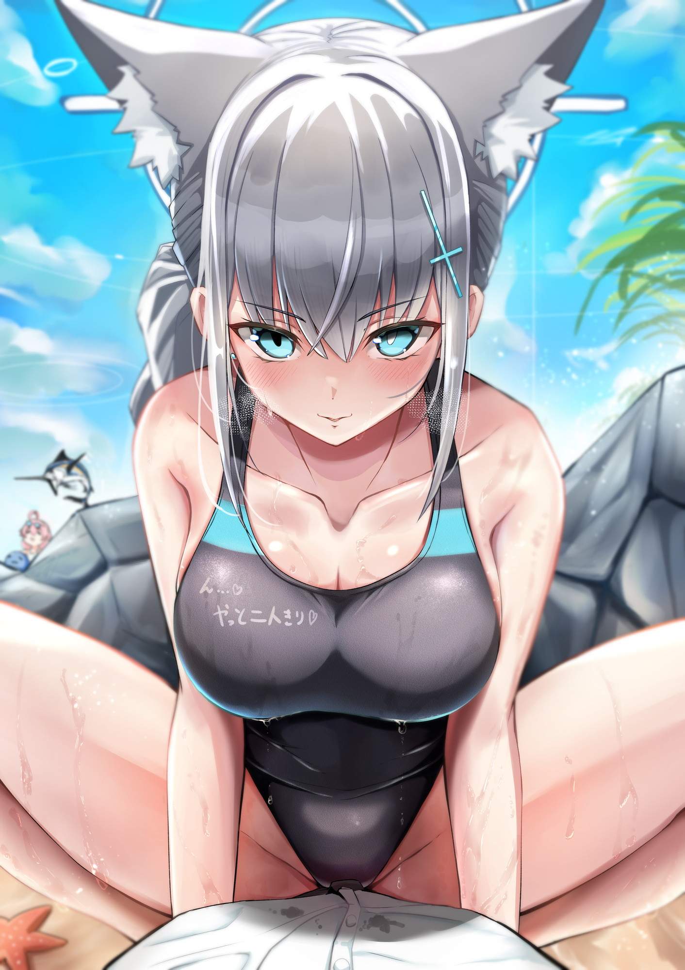 【ブルーアーカイブ】砂狼シロコのエッチでがっつり抜けるエロ画像
