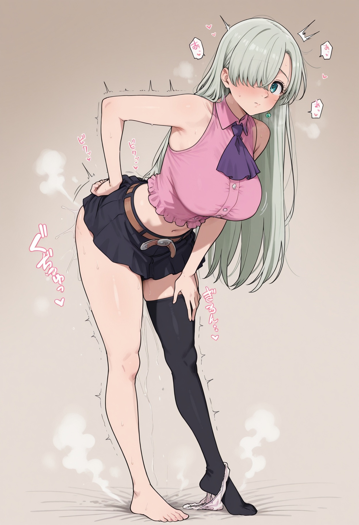 【エロ画像】七つの大罪のエロコスプレの参考にしたくなるエリザベスのキャラクター画像