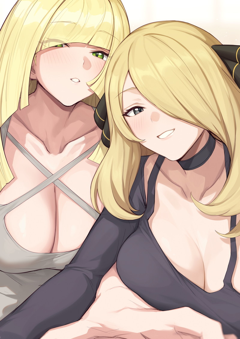 シロナのどエロい二次エロ画像がいっぱいおっぱい!【ポケットモンスター】