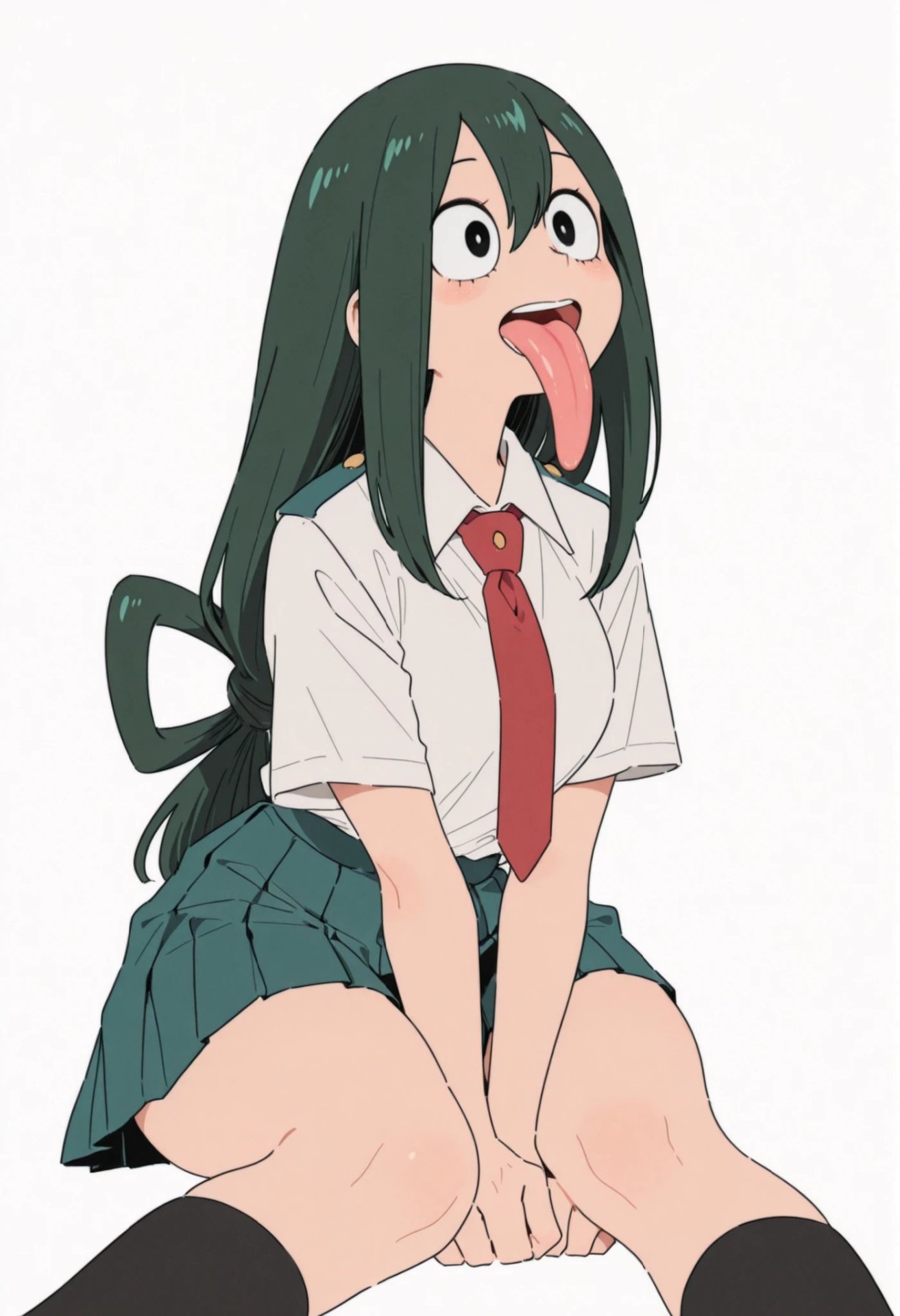 【エロ画像】僕のヒーローアカデミア 蛙吹梅雨と漫画みたいなHがしたくなる抜きヌキ二次エロ画像