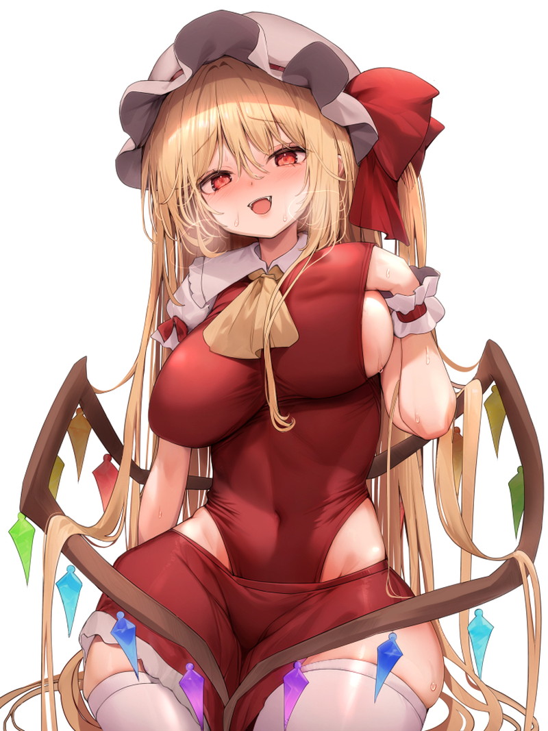 フランドール・スカーレットのオナニー姿を想像するだけでめっちゃ抜けるエロ画像【東方Project】