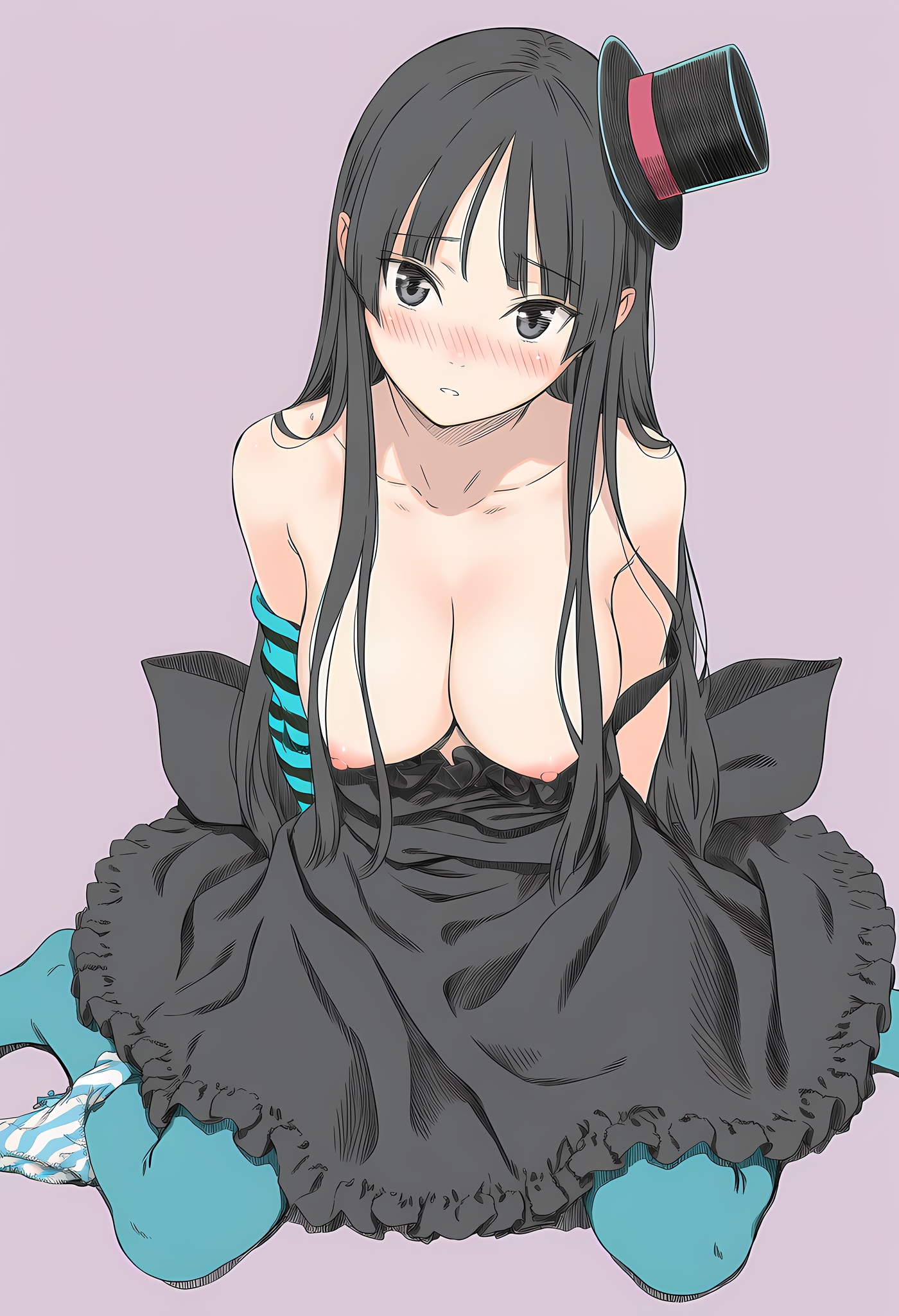【けいおん!】秋山澪のイキ顔になってるドエロい抜ける画像