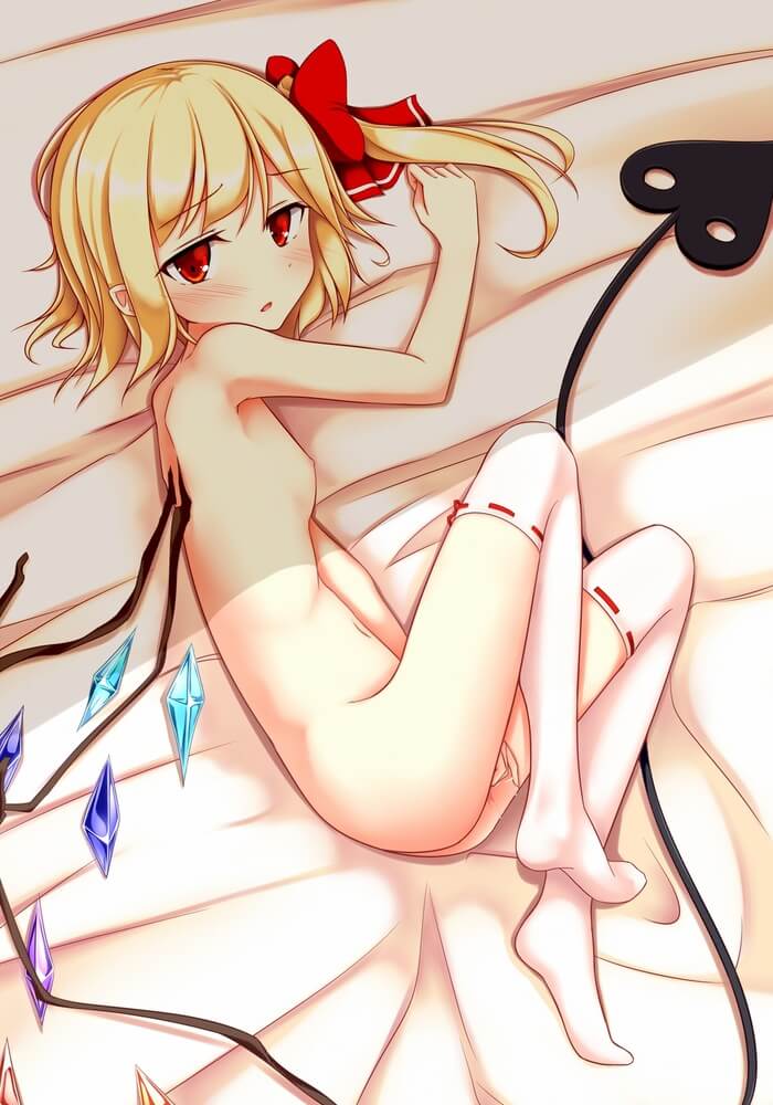 フランドール・スカーレットのオナニー姿を想像するだけでめっちゃ抜けるエロ画像【東方Project】